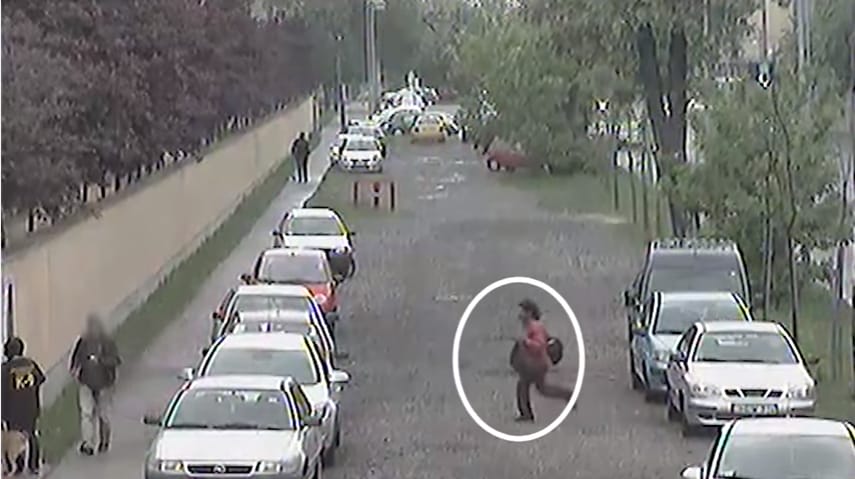 Igazi piócaként viselkedett egy rabló Kőbányán – videó