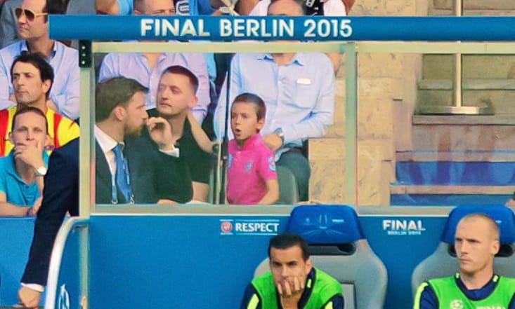 Rogán Antal és egyik fia is ott volt a berlini BL-döntőn - fotó