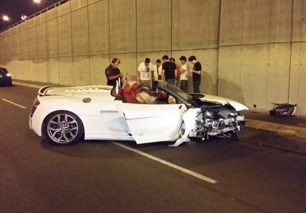 Hullanak az Audi R8-asok Dél-Amerikában – fotók