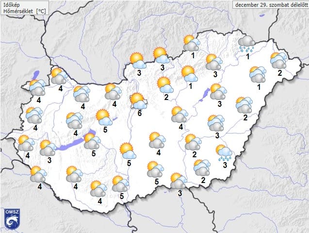 Meleg, szeles, de napos idő lesz szombaton
