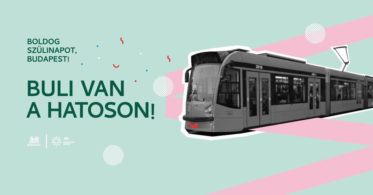 Péntek este buli lesz a 6-os villamoson