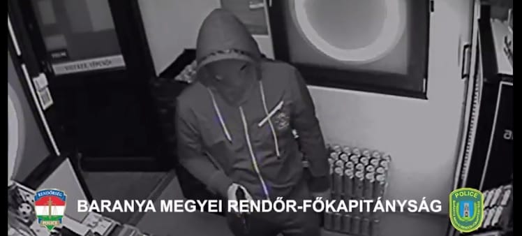 Újra lecsapott a pécsi trafikosok réme – videó