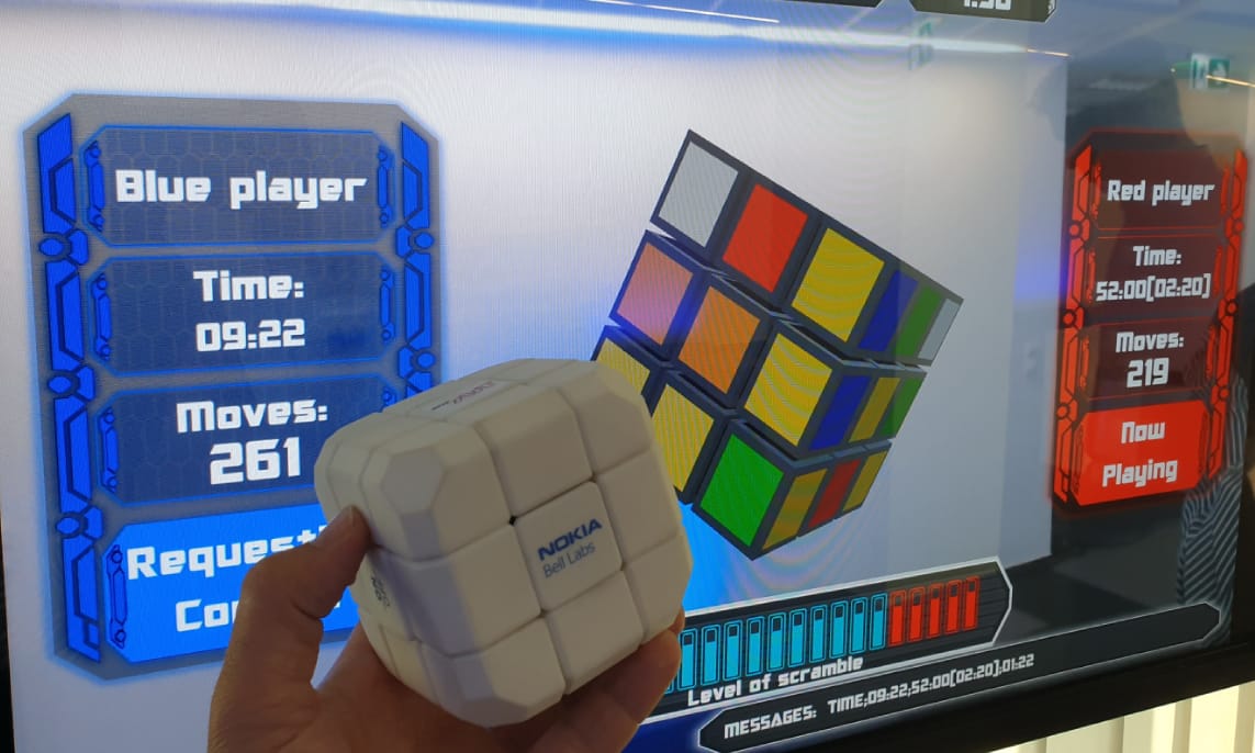 Szélsebes 5G mobilnetet használ a Budapesten fejlesztett új Rubik-kocka