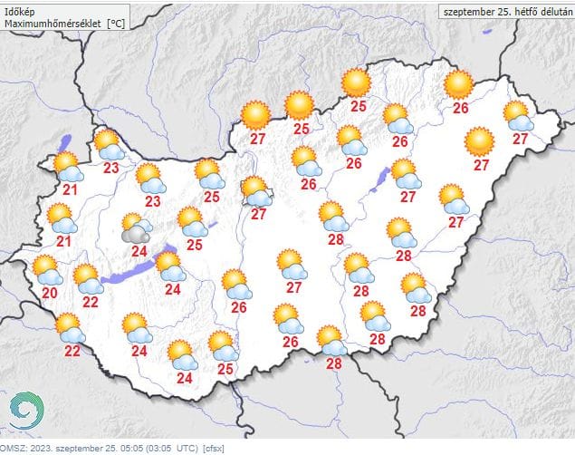 Az őszt idéző hétvége után visszatér a vénasszonyok nyara
