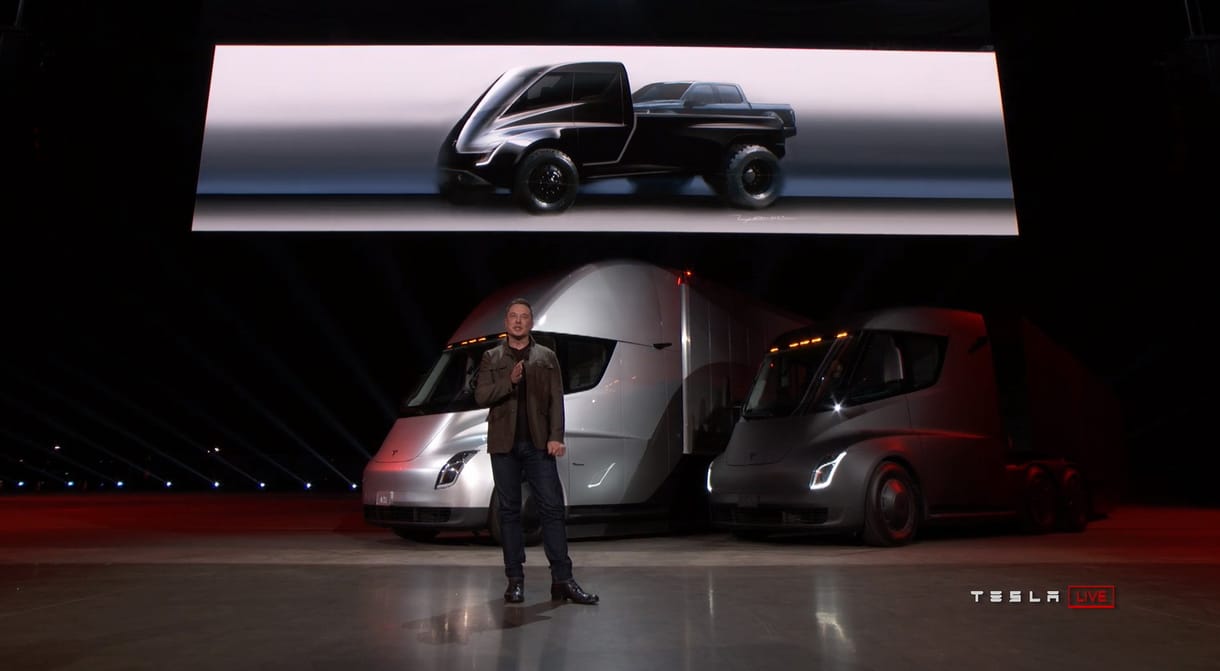 Nincs megállás: jön a platós Tesla, itt vannak róla az első hivatalos fotók