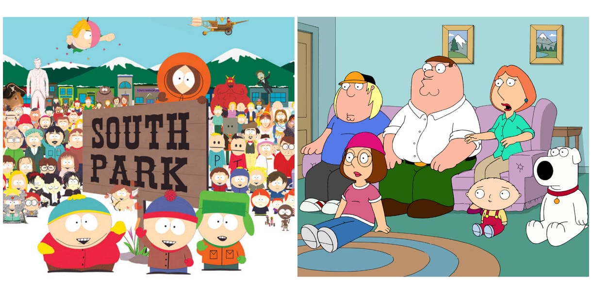 Az évezred legjobb sorozatai, 10. rész: South Park / Family Guy