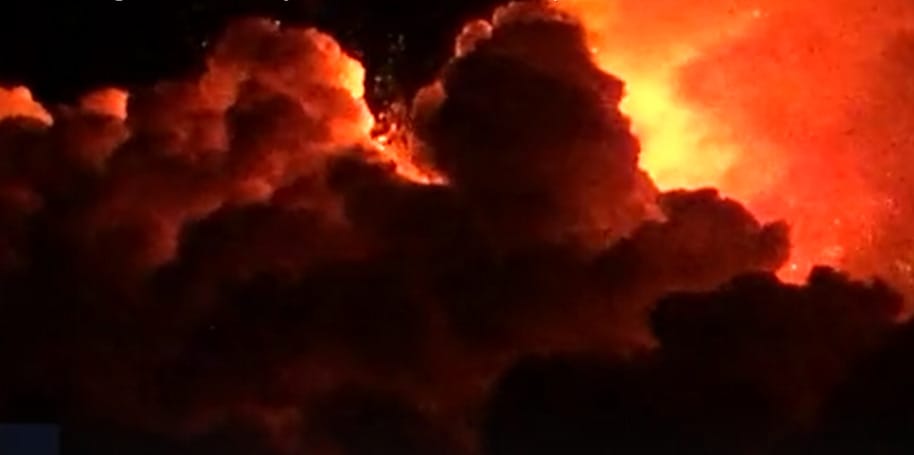 Ismét kitört az Etna