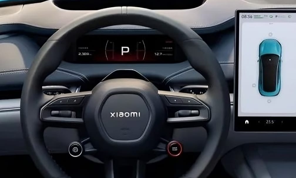 Így fest a Xiaomi első autójának műszerfala