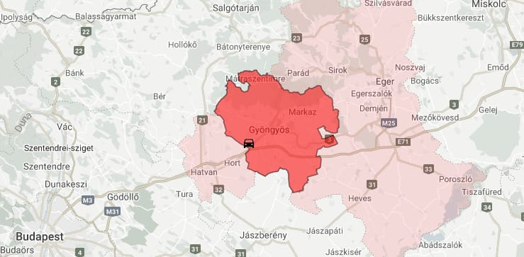 Négy autó karambolozott az M3-ason