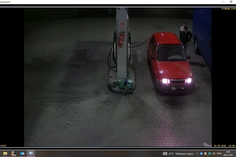 Tankolt, de nem fizette ki, most keresik a rendőrök. Felismeri?