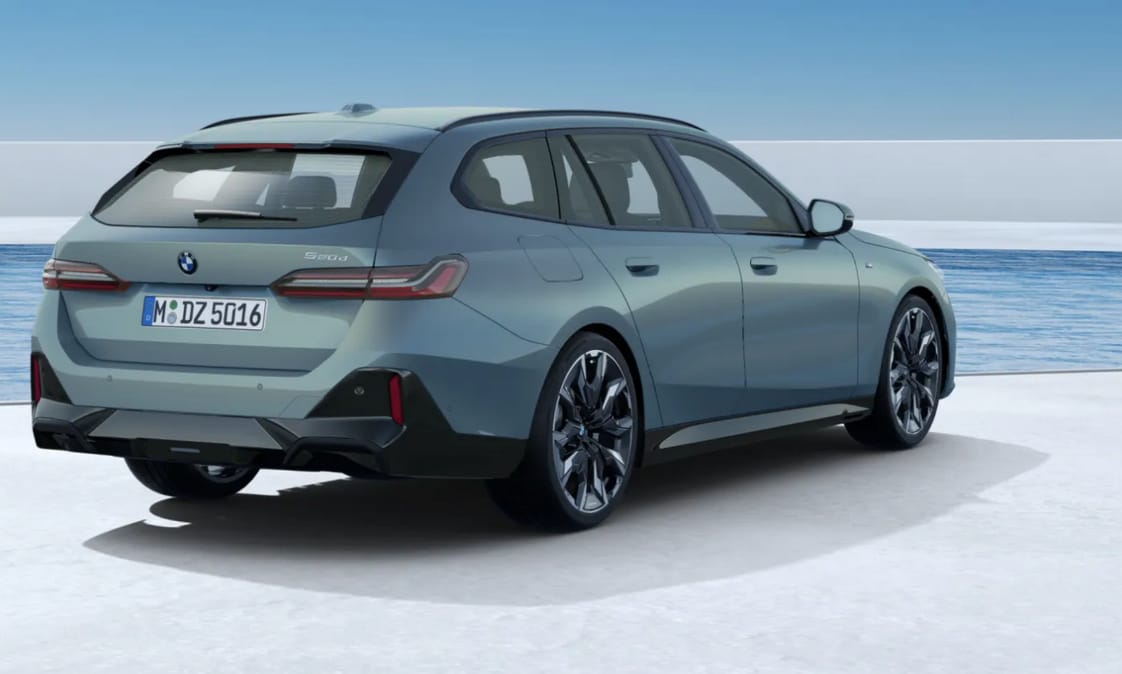 Nem ördögtől való: Magyarországon az új dízel kombi 5-ös BMW