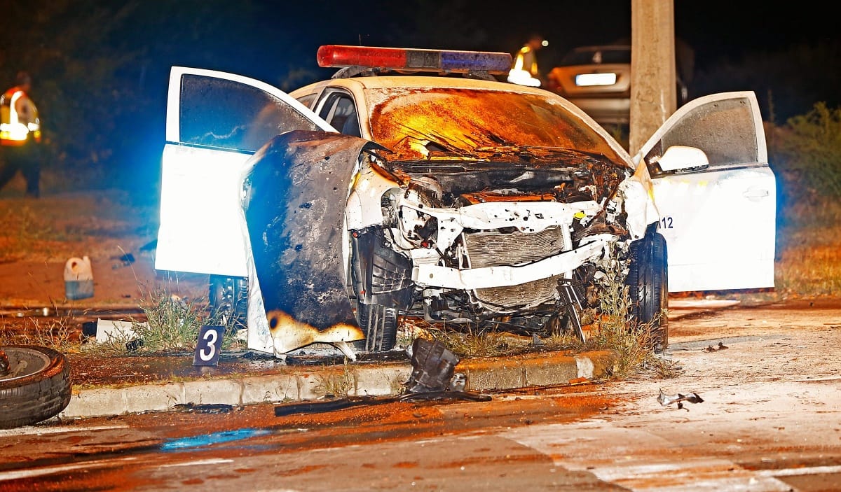 Egy karcolás az autón, és fizethet a rendőr