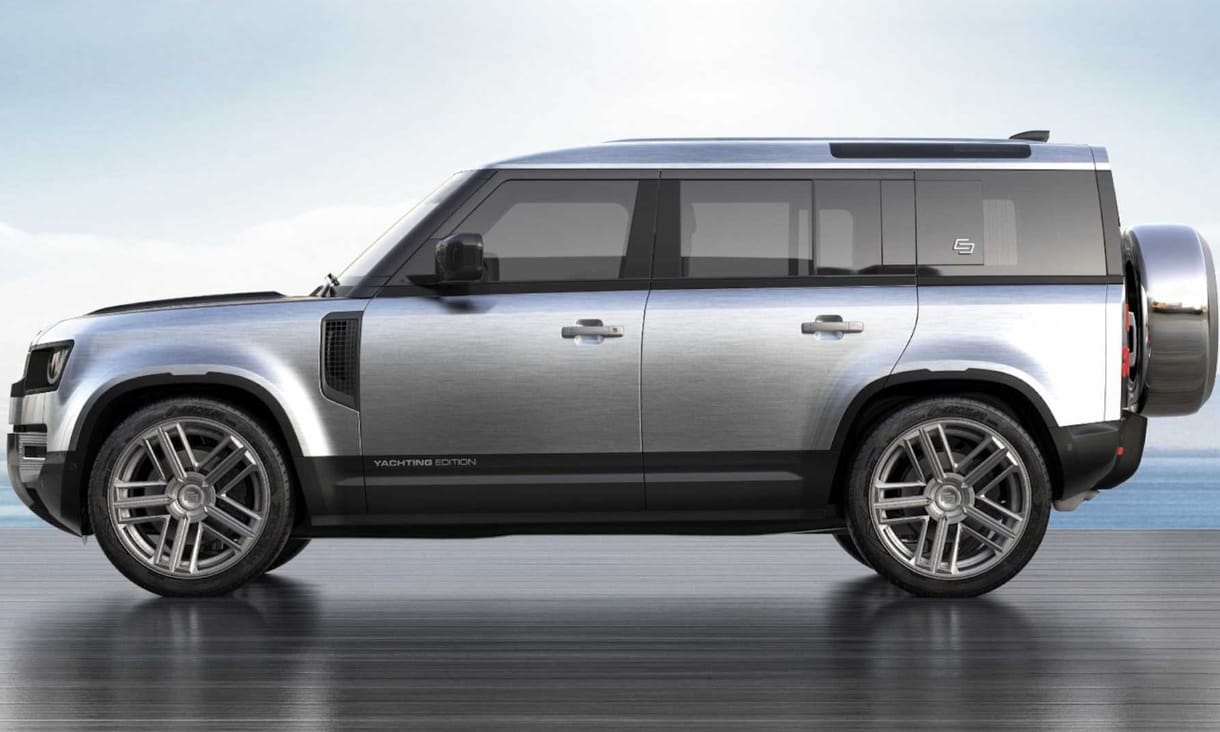 Mint egy luxusjacht: még egyedibb lett az új Land Rover Defender
