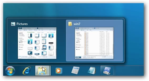 Windows 7 tipp: gombok mérete a tálcán