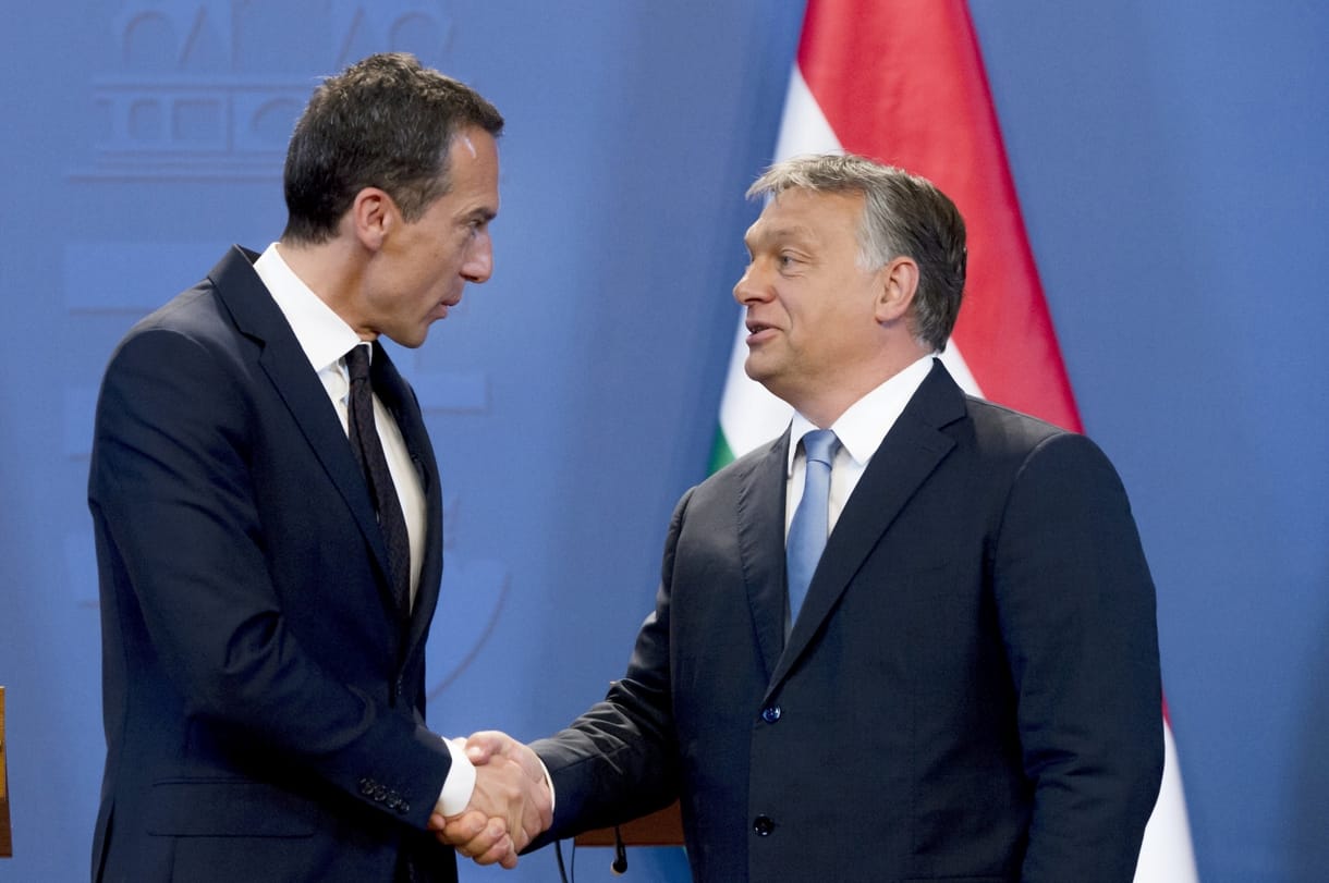 Orbán: Minden nálunk regisztrált menekültet visszaveszünk Ausztriától