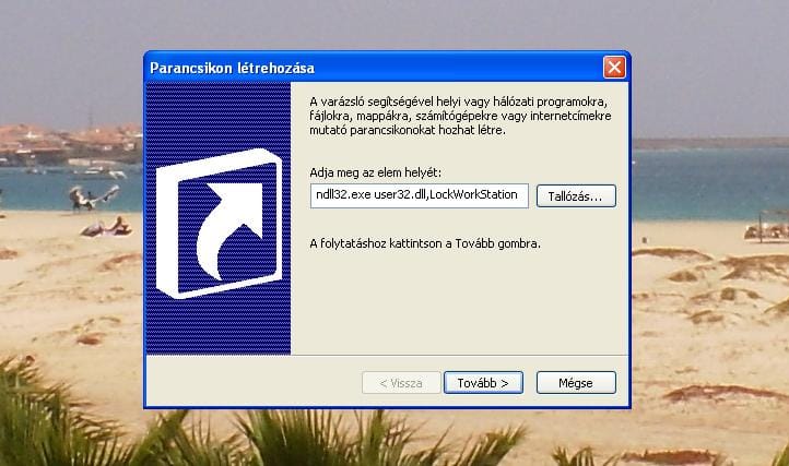  XP-tipp: Zárja le parancsikonnal a számítógépét!