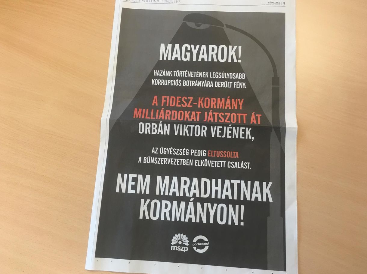 Az iszlám ellen is bevethető az MSZP lámpavasat ábrázoló plakátja