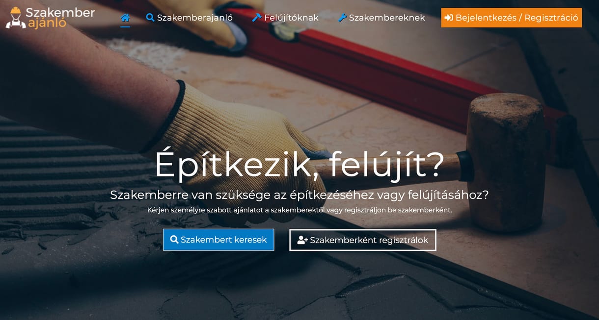 A burkolótól a festőn át a parkettásig 3000 mesterember kerül fel az új szakemberkereső weboldalra