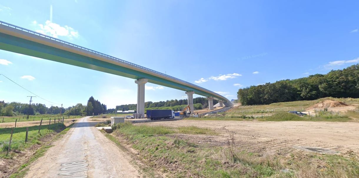 Völgyhidakkal épül meg az M7-est Zalaegerszeggel összekötő út