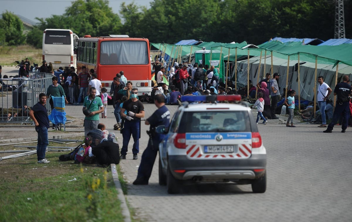Rendőrség: Gyújtogatással fenyegetőztek menekültek Kiskunhalason