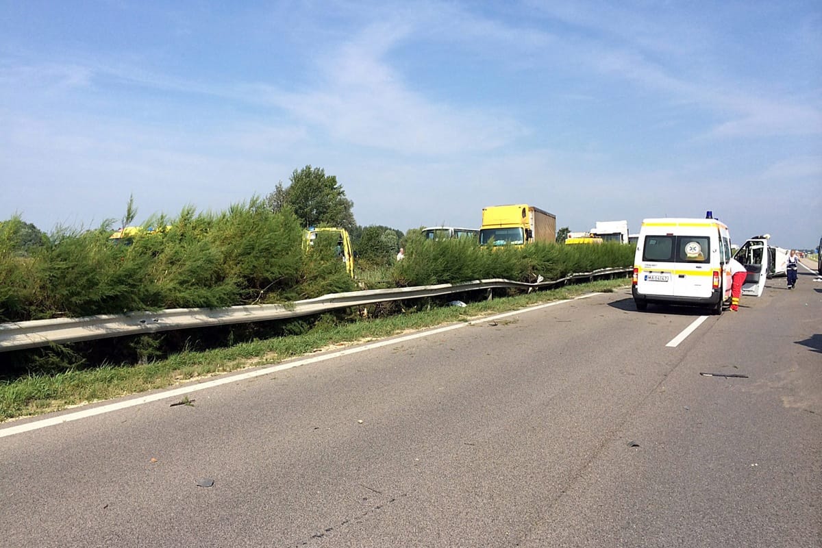 Négyes karambol miatt torlódás az M5-ösön