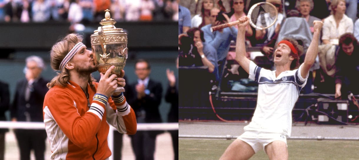 A tűz és jég dala: John McEnroe és Björn Borg legendás küzdelme