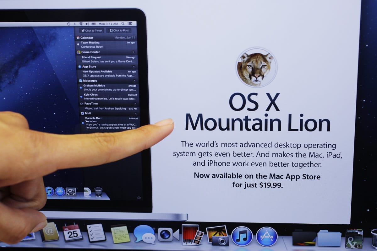 Frissítés érkezett az OS X Mountain Lion rendszerhez