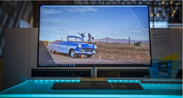 Bejelentették a világ első 8K monitorát