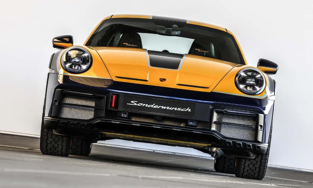 Stílusosan int búcsút az utolsó Porsche 911 Dakar