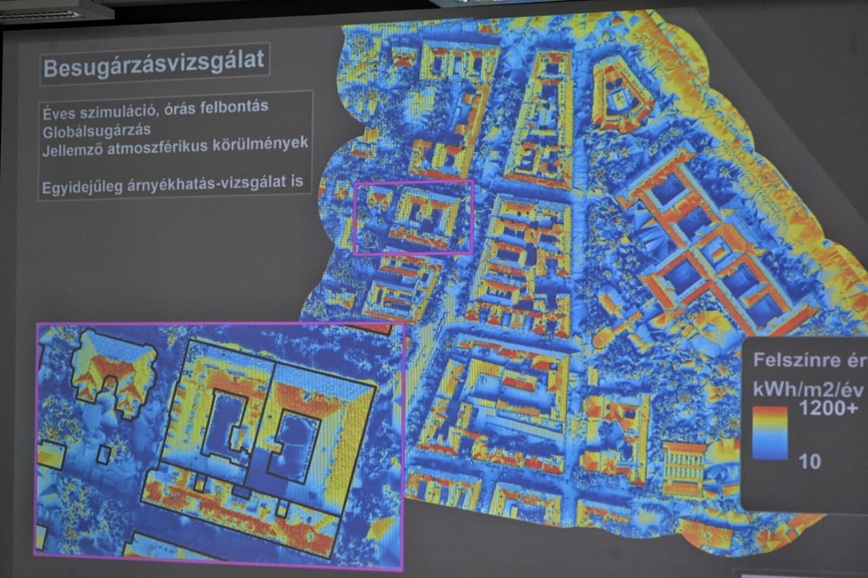 Budapesten él? Mostantól térképen nézheti meg, alkalmas-e napelem telepítésére a tető