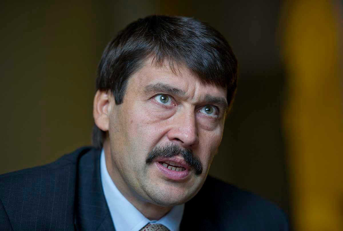 Áder, aki bejött a hidegről