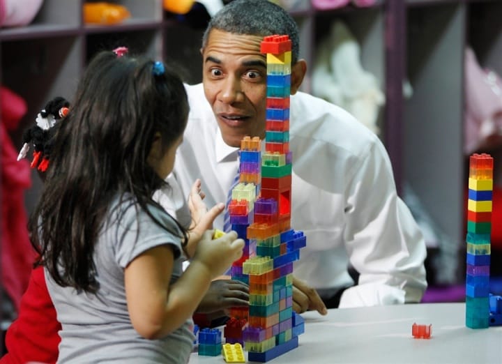 A nap képe: Barack Obama, az örök gyerek