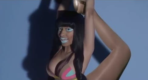 Pszichedelikus kavalkád az új Nicki Minaj videóban (videó)