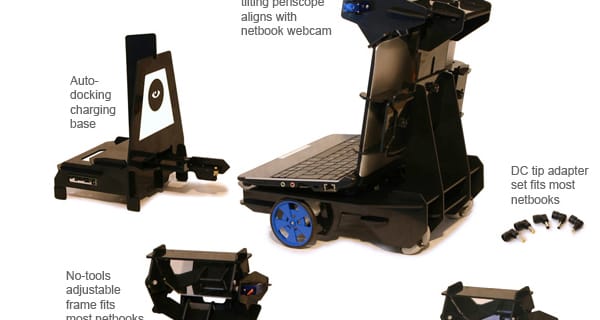 Házi robot: szereljünk kerekeket a notebookra!