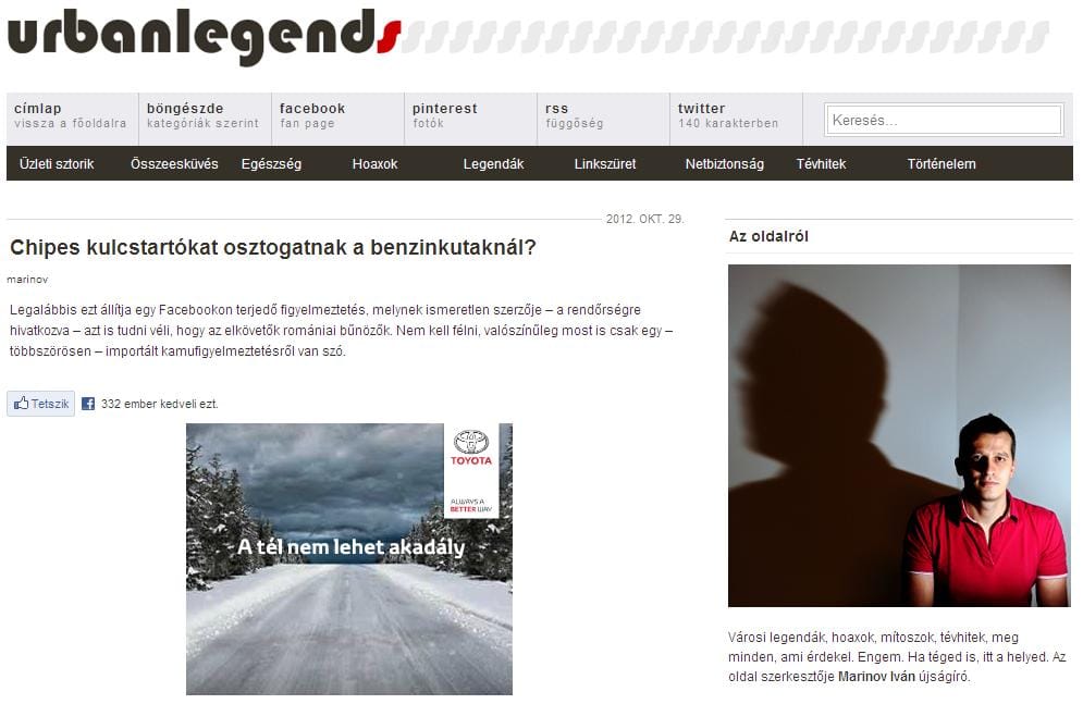 Nyomkövetős kulcstartók: kamu lehet a Facebook-figyelmeztetés