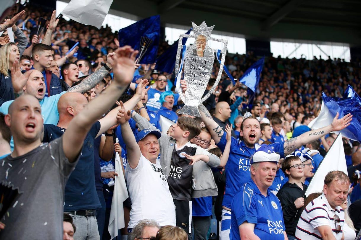 Így ünnepelte történetének első bajnoki címét a Leicester City