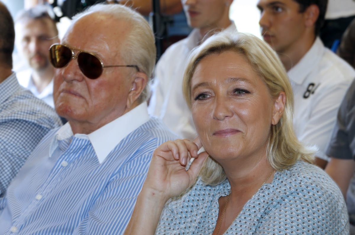 Le Pen lányának nem tetszett, amit apja mondott