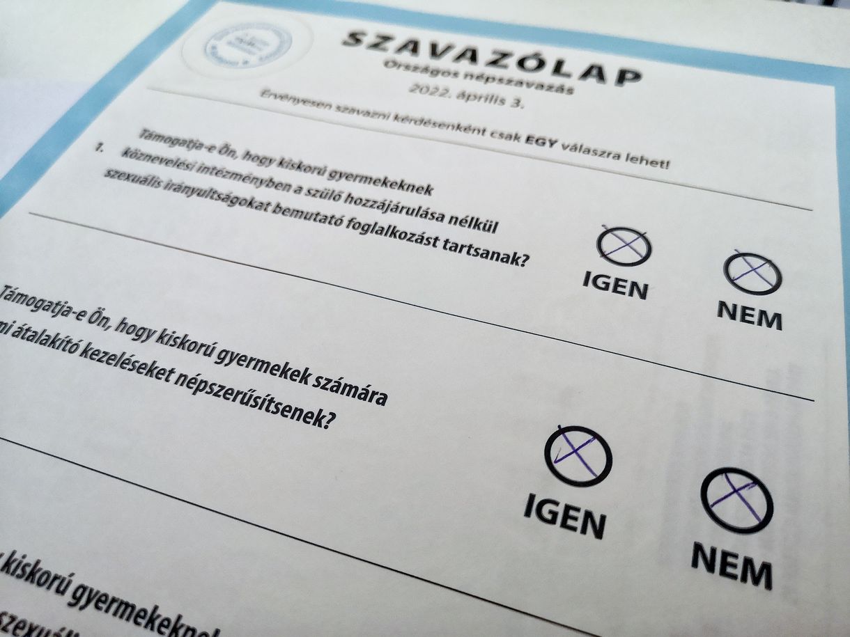 Érvénytelen lett a népszavazás