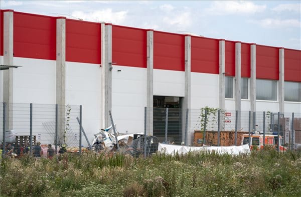 Lezuhant egy kisrepülő Németországban