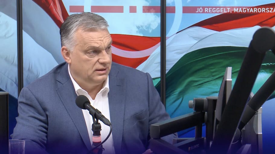 Orbán Viktor: A Tisza és a DK ukránbarát pártok