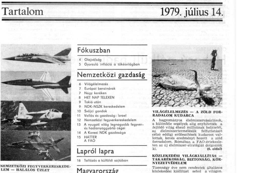 Mintha ma lett volna – Memóriakártyák a 40 éves HVG archívumából