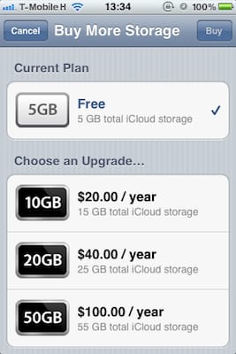 Íme az iCloud árai és videó a működéséről