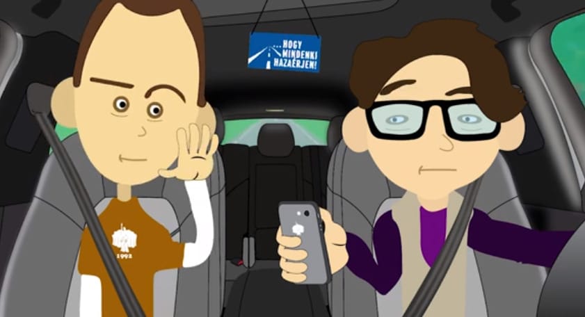 A magyar Sheldon szépen helyreteszi a vezetés közben mobilozókat