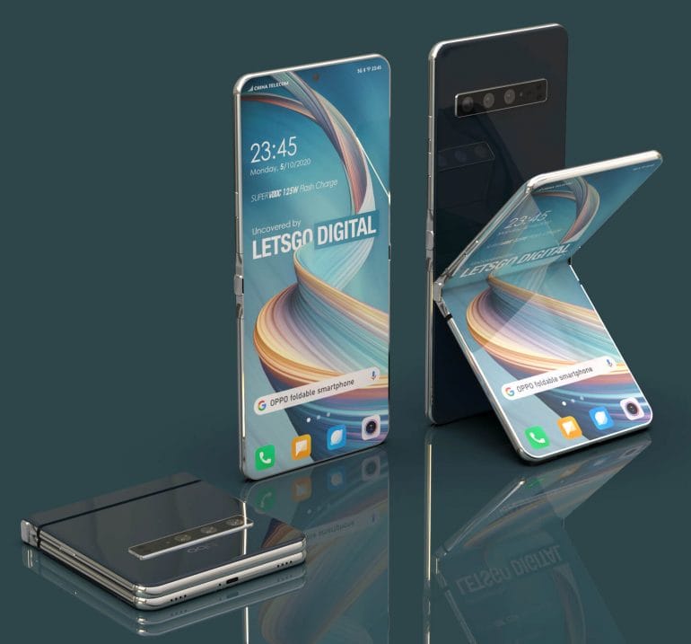 A zsanéron a lényeg: akár ilyen is lehetne az Oppo összehajtható telefonja