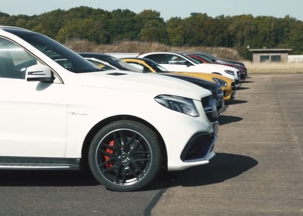 Lássuk, mire mennek egymás ellen a Mercedes AMG modelljei – videó
