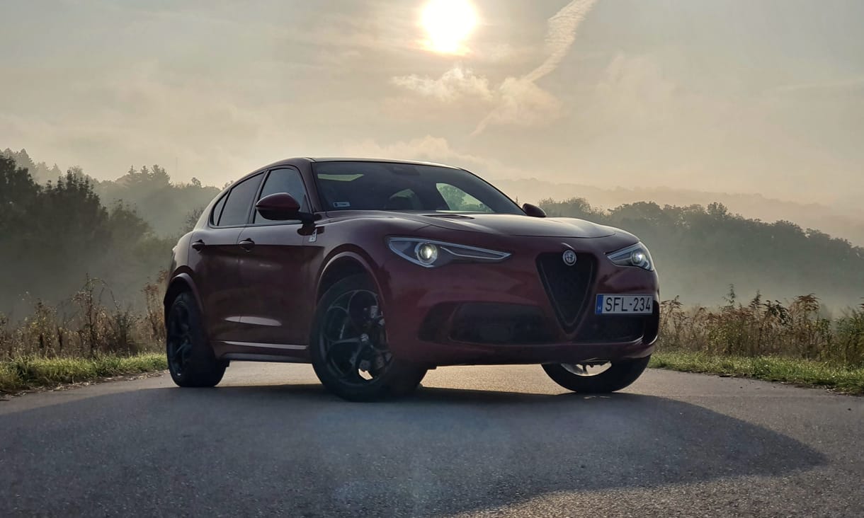 Majdnem Ferrari: teszten az új Alfa Romeo Stelvio Quadrifoglio