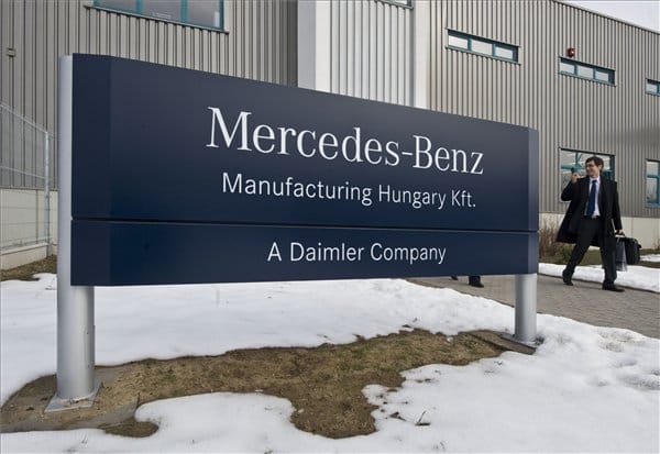 Legalább 100 embert kirúgnak a Mercedes egyik legnagyobb magyar beszállítójától