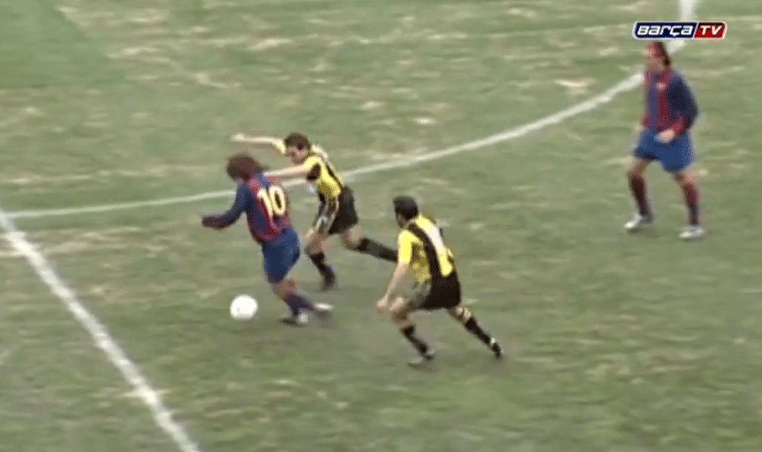Messi tíz évvel ezelőtt: videó a kezdetekről