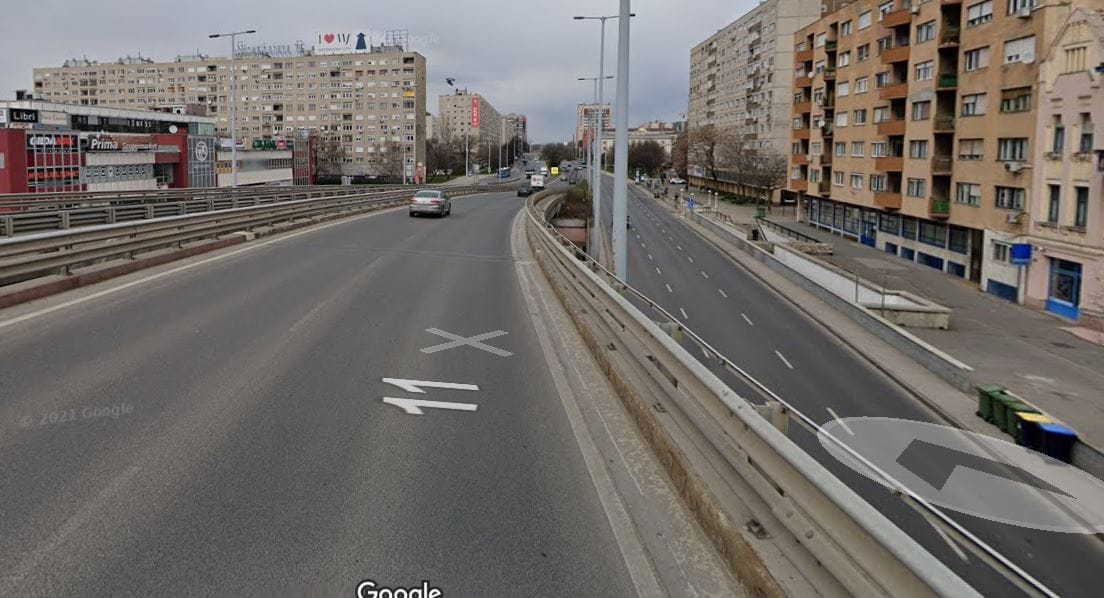 Hét autó volt részese az Árpád hídnál történt balesetnek