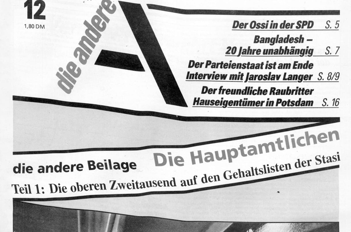 Nyilvánosságra hozták az ügynöklistát – 1991. március 30.